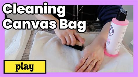 cleaning canvas bag|how to protect canvas bag.